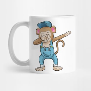 Monkey as Mechanic at Hip Hop Dance Dab Mug